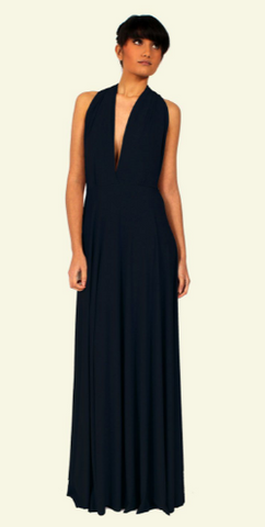 WILLOW &amp; PEARL - Willow Multiway Navy Dress - Designer Dress hire 