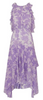 WHISTLES - Anne Lilac Print Dress - Designer Dress hire