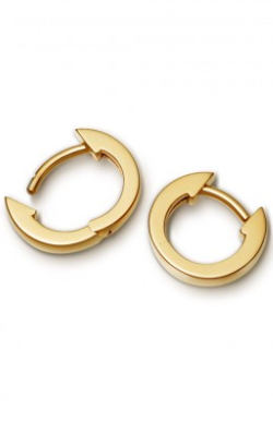 Mini Halo Gold Hoop