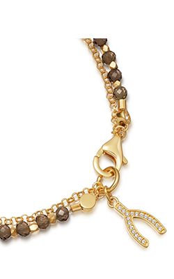 Smoky Quartz Biography Bracelet